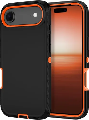 Miniatura 20 de I-HONVA Funda para iPhone 17 a prueba de golpes, a prueba de polvo y caídas, 3 capas de protección de cuerpo completo [sin protector de pantalla]