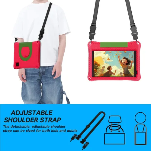 Miniatura 7 de Tableta para niños de 8 pulgadas, Android 15, Octa-Core 12 GB de RAM + 64 GB de ROM, tableta para niños pequeños con WiFi 6, control parental