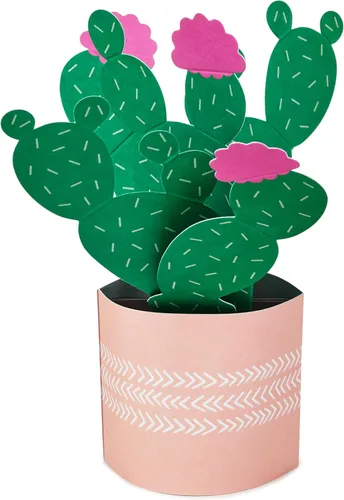 Miniatura 3 de Hallmark Tarjeta desplegable para el Día de la Madre (plantas de invernadero y gatos) Maravilla de papel para cumpleaños, aliento y pensamiento de ti