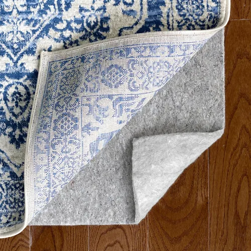 Miniatura 8 de RUGPADUSA, Almohadilla para alfombra de 4 pies 10 pulgadas x 6 pies 10 pulgadas, 100% fieltro (1/4 pulgadas de grosor), segura para todos