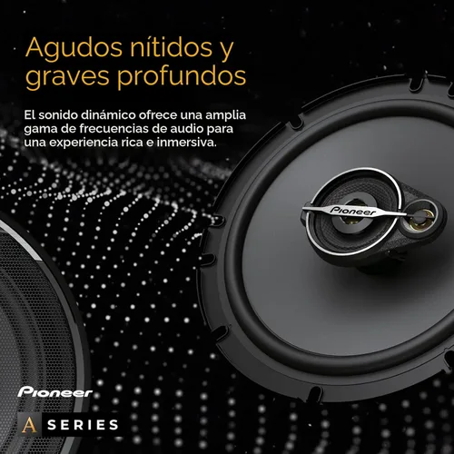 Miniatura 4 de PIONEER A-Series Standard TS-A6881F 6” x 8” Altavoces de 4 vías (par) – 350W máx, Sonido equilibrado + Aguda suave, Bajo mejorado, Excelente