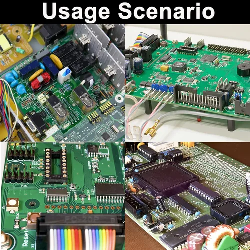 Miniatura 6 de 48 piezas de kit de placa PCB de doble cara para soldadura DIY y prototipos de placas de circuito para proyectos electrónicos, compatible con kits