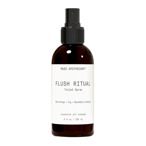 Miniatura 12 de Muse Apothecary Flush Ritual - Aerosol para inodoro aromático y refrescante, usar antes de ir, 2 onzas, infundido con aceites esenciales naturales