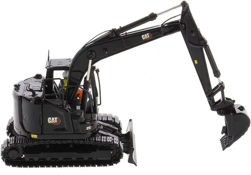 Miniatura 8 de Diecast Masters - Excavadora Cat 315 a escala 1:50, acabado negro especial, serie High Line de Diecast Masters - 85957BK