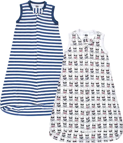Miniatura 9 de Hudson Baby Saco de dormir sin mangas unisex de algodón entrelazado para bebé Naranja (Citrus)