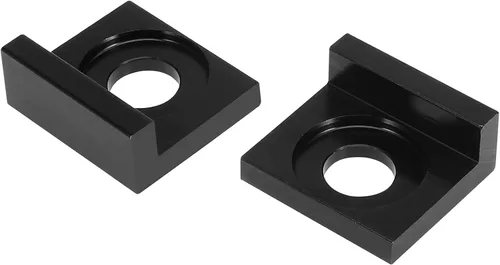 Miniatura 6 de F FIERCE CYCLE 2 unids 0.591 in agujero diámetro cadena ajustador bloque tensor reemplazo negro para motocicleta