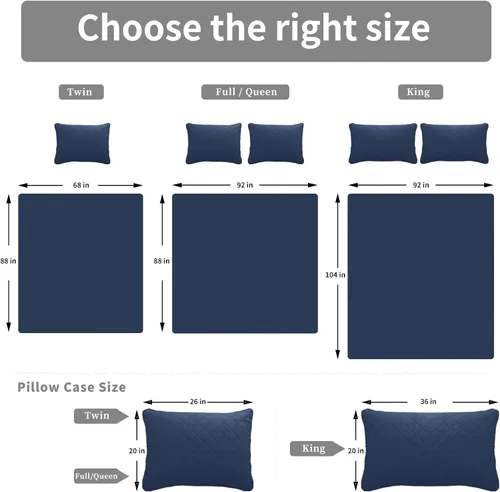 Miniatura 7 de Easy-Going - Juego de colcha reversible tamaño king con 1 colcha y 2 fundas de almohada, suave funda de edredón, microfibra ligera resistente al
