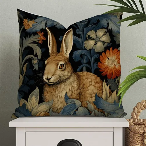 Miniatura 13 de ArogGeld Fundas de Almohada Euro Sham Florales Verde y Blanco Gris Estilo Chinoiserie Funda de Almohada Asiática Funda de Cojín Decorativo 18x18