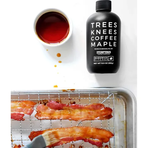 Miniatura 3 de Jarabe de arce Coffee Maple Syrup de Trees Knees, jarabe de arce orgánico grado A con un sabor audaz a café, vegano, sin gluten y hecho