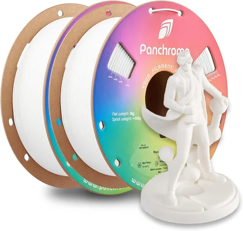 Miniatura 63 de Polymaker Panchroma Filamento de impresora 3D PLA negro, 0.069 in, carrete de 2.2 libras, fácil de imprimir, impresión de alta velocidad, sin