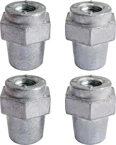 Miniatura 9 de Ampper 3/8"-16 rosca hembra de terminal de batería de latón adaptador de poste de terminal de batería postes de carga para extensión de perno