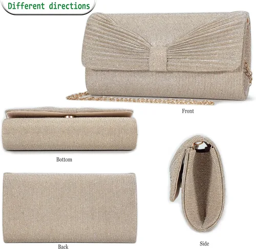 Miniatura 6 de Bolso de noche para mujer bolso de fiesta bolso de boda bolso de mano para mujer