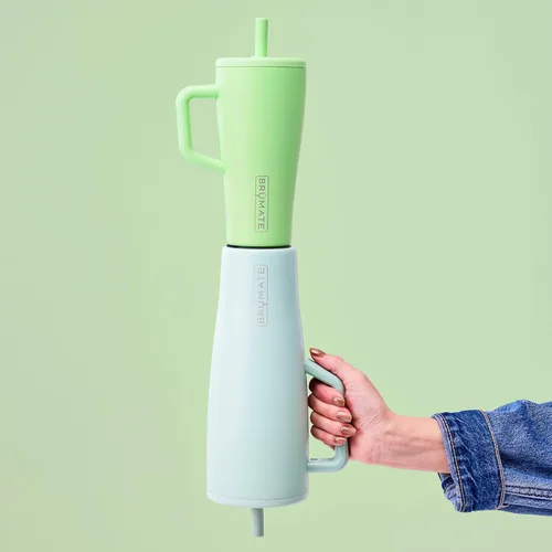 Miniatura 6 de BrüMate Era Vaso Térmico de 20 oz con Asa y Pajilla Vaso Térmico Aislante 100% A Prueba de Fugas con Tapa y Pajilla Hecho de Acero Inoxidable