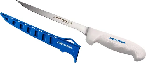 Miniatura 13 de Dexter Outdoors Cuchillo festoneado SOFGRIP Tiger Edge de 8 pulgadas Incluye protector de filo