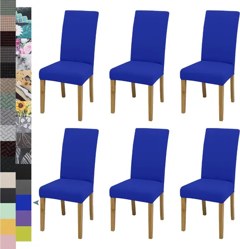 Miniatura 24 de BIETYONE - Fundas para sillas de comedor, juego de 2 fundas para sillas de comedor o cocina, lavables, protectoras, para sillas Parsons