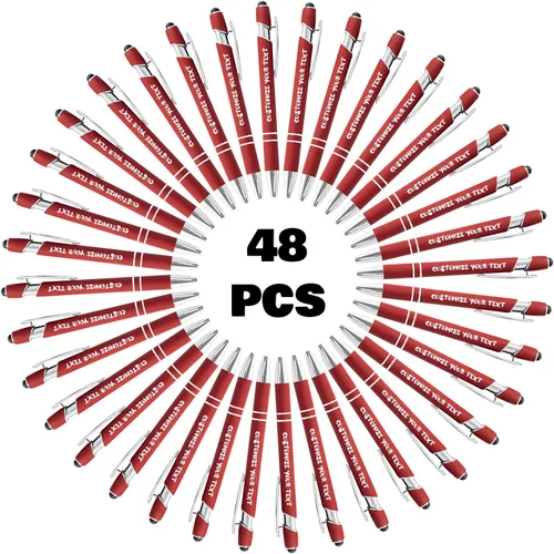 Miniatura 221 de AIFLM Bolígrafos personalizados con nombre a granel hasta 500 unidades de bolígrafos grabados gratis con tu nombre y texto para negocios