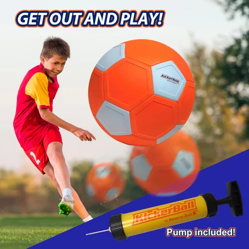 Miniatura 8 de Kickerball – Pelota de fútbol curva y con efecto – Patea como los profesionales, gran regalo para niños y niñas – Perfecto para partido o juego al