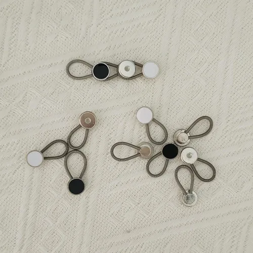 Miniatura 7 de 12 extensores invisibles de cuello de camisa de 0.8 pulgadas, extensores de botón de cuello ajustables para camisas de vestir, trajes, pantalones