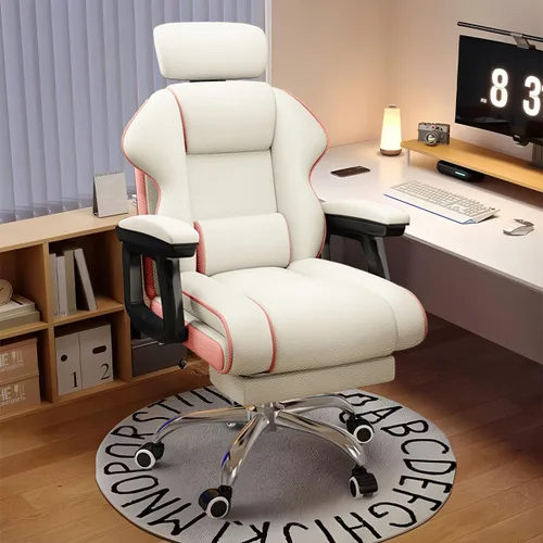 Miniatura 10 de Executive Office Chair Reclining with Footrest Ergonomic Computer Desk with Lumbar Support Big and Tall Home High Back Gaming Chair for Office Home
