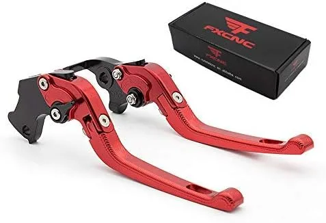 Miniatura 6 de FXCNC Palancas de embrague de freno compatibles con Z125 pro 15-2021, Z250SL 16-17, NINJA 300R Z300 2013-2018, 250R 08-12, VERSYS 300X 17-18, Ninja