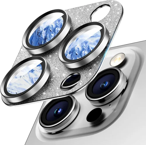 Miniatura 18 de Protector de lente de cámara para iPhone 15/iPhone 15 Plus/iPhone 14/iPhone 14 Plus, pantalla de cubierta de cámara de vidrio templado de aleación