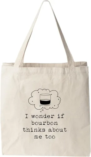 Miniatura 30 de Moonlight Makers 100% Cotton Canvas, Natural Tote Bag, Full-Color Tote, Funny Design - Beverage