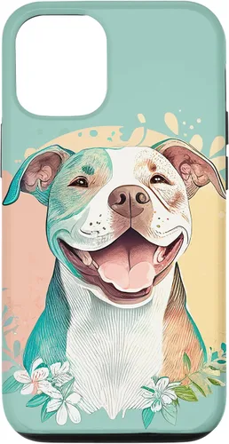 Miniatura 28 de Pit Bull - Carcasa para iPhone 17, diseño artístico de Pitbull para mujer