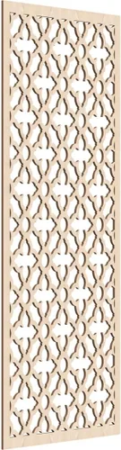Miniatura 111 de Madison Paneles de pared decorativos de madera con calado, 9 3/8 pulgadas de ancho x 24 3/8 pulgadas de alto x 3/8 de alto, roble rojo rojo (Red Oak)