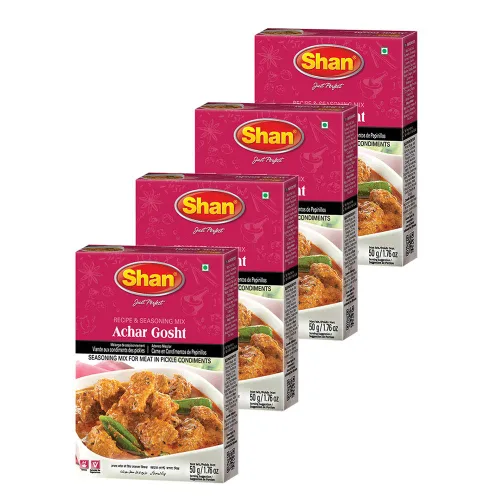Miniatura 69 de Shan Korma Recipe and Seasoning Mix 1.76 oz (50g) - Spice Powder for Traditional Meat in Yogurt Sauce - Suitable for Vegetarians - Airtight Bag in a