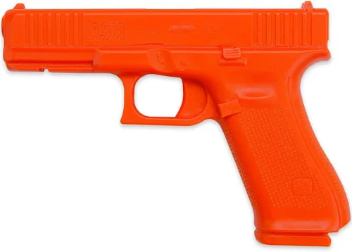 Miniatura 25 de American Safety Trainers - Compatible con modelos Glock - Pistolas de entrenamiento de polímero sólido no funcionales - Naranja brillante - EE.UU.