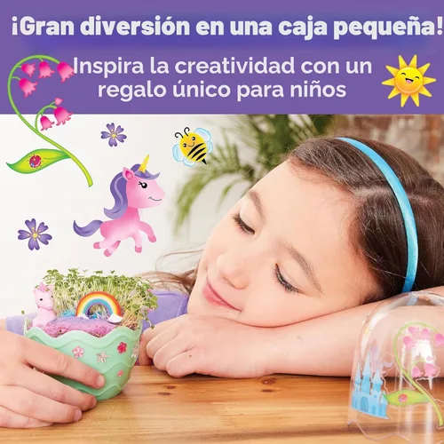 Miniatura 3 de Creativity for Kids Mini Garden - Kit de terrario de unicornio mágico, regalos de unicornio para niñas, manualidades para niños, juguetes