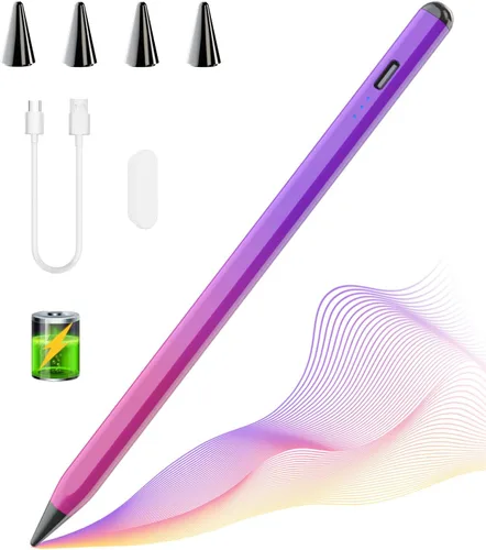 Miniatura 10 de MMK Lápiz capacitivo para iPad 6ª-10ª, A16, Lápiz capacitivo Apple Pencil de carga rápida y ahorro de energía para iPad Air 5/4/3ª, iPad Pro