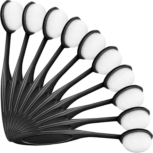 Paquete de 10 pinceles de mezcla de tinta para hacer tarjetas, herramienta de mezcla de tinta, pinceles de licuadora para estampado de plantillas de