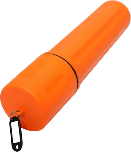 Blue Demon SMAW/Stick Tubo de almacenamiento de electrodos de soldadura, 3 "x 14", impermeable, hermético, naranja, paquete de 1