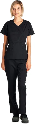 Miniatura 5 de Dagacci Medical Uniform Conjunto de camiseta y pantalones elásticos y suaves para mujer