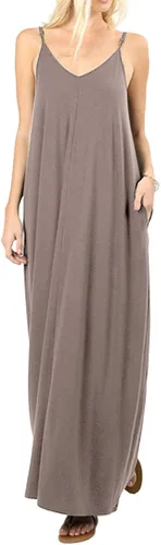 Miniatura 5 de CALIPESSA Women's 2023 Casual Loose Knit Maxi Dress with Pockets