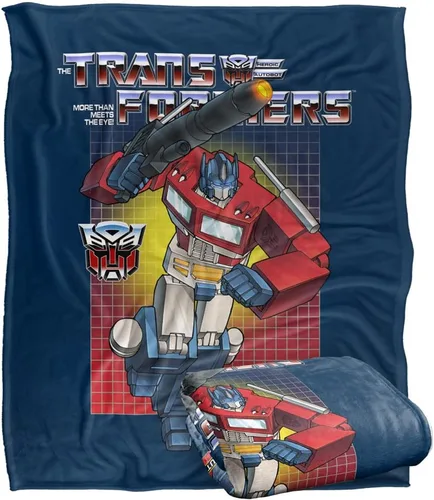 Miniatura 8 de Transformers Optimus Prime - Manta de tacto sedoso, súper suave, 36 x 58 pulgadas