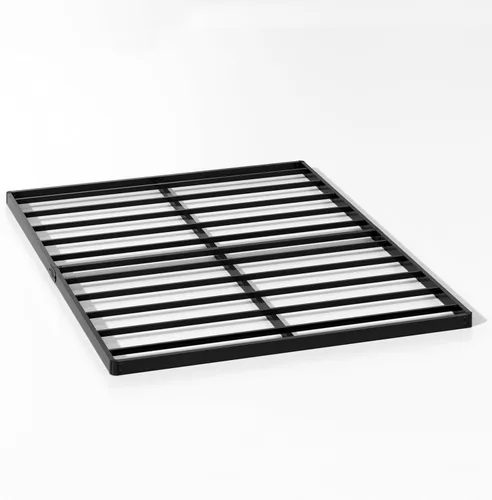 SHLAND Base para somier Queen de 2 pulgadas de perfil bajo, láminas de cama de montaje fácil, estructura metálica resistente, base de apoyo para 2