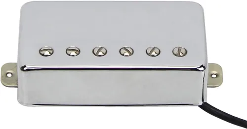 Miniatura 3 de FLEOR Juego de pastillas de guitarra Humbucker cerámica Puente de guitarra Juego de pastillas cromado para guitarra eléctrica estilo LP Pastilla