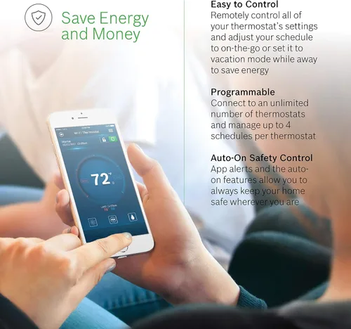 Miniatura 4 de Bosch termostato con control y conexión Wi-Fi.