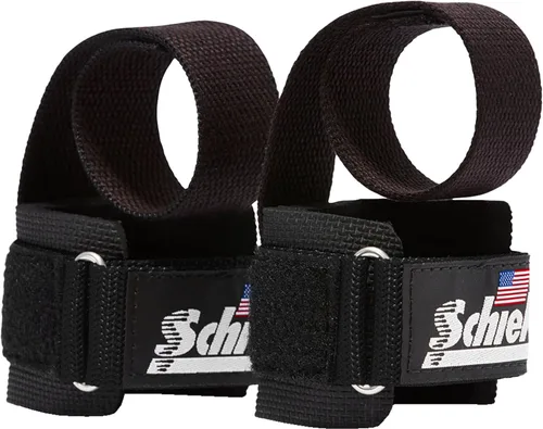 Schiek Sports 1000-PLS Deluxe Power Lifting Muñequeras - Muñequeras de levantamiento de pesas