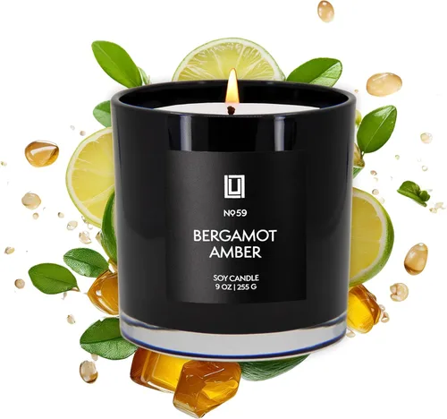 Miniatura 98 de Lulu Candles Sexy Man Vela perfumada de lujo en tarro de soja Vertida a mano en los Estados Unidos Altamente perfumada y duradera