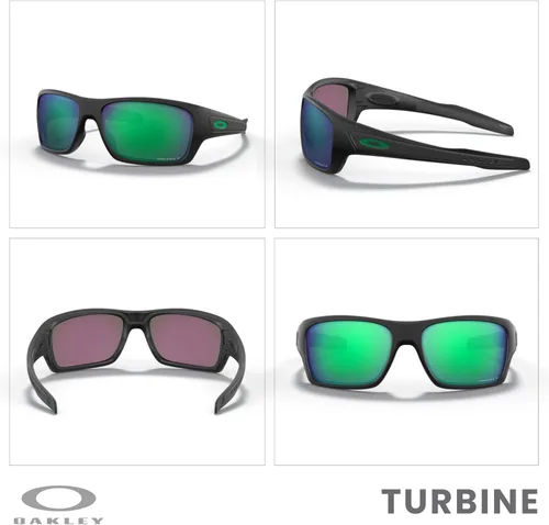 Miniatura 36 de Oakley Turbine OO9263 - Gafas de sol rectangulares para hombre, correa + paquete con kit de gafas de diseñador iWear