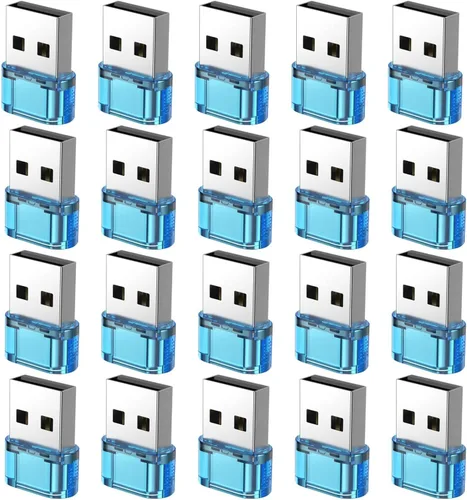 Miniatura 27 de Adaptador USB-A a USB-C paquete de 5 unidades, convertidor cargador USBC hembra a A macho, convertidor USB a USBC para iPhone 15 Plus Pro Max/Apple