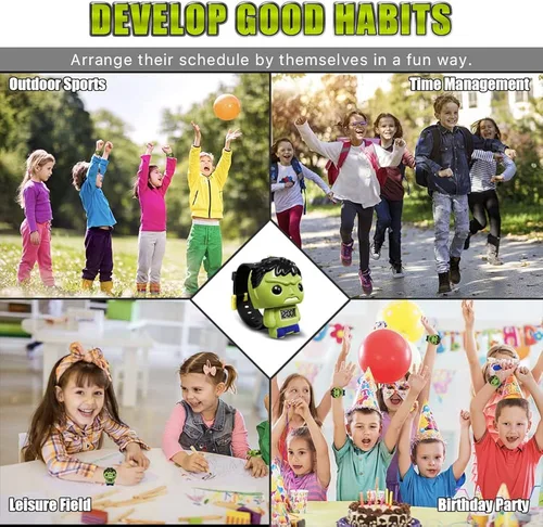 Miniatura 6 de econoLED Kids Watch, Kids Wrist Watch, Superhero Outdoor Kids Sport Watches with Adjustable Strap for Boys Girls, Kids Gift for Birthday, Christmas