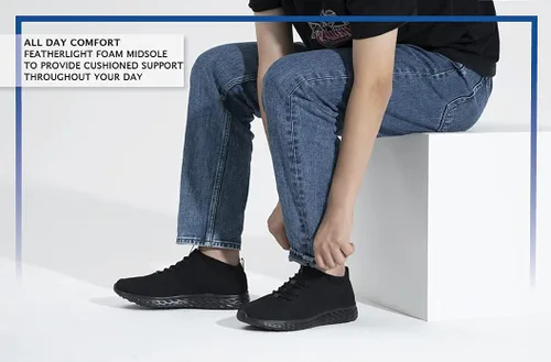 Miniatura 8 de Shoes for Crews Everlight - Zapatos de trabajo antideslizantes para hombre, calzado de trabajo y seguridad, zapatos de trabajo transpirables