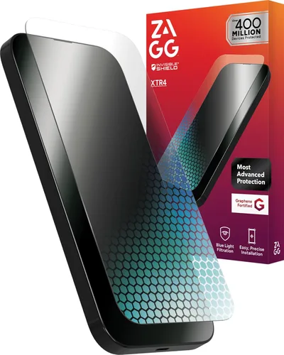Miniatura 21 de ZAGG XTR5 - Protector de pantalla para iPhone 17 Pro Max, vidrio, protección contra la luz azul, 11 veces más fuerte, tecnología Eyesafe CPF60