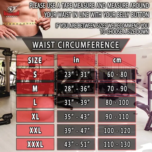 Miniatura 2 de ARMAGEDDON SPORTS Cinturón de cuero para levantamiento de pesas, cinturón acolchado de gimnasio de 6 pulgadas de ancho para hombres y mujeres