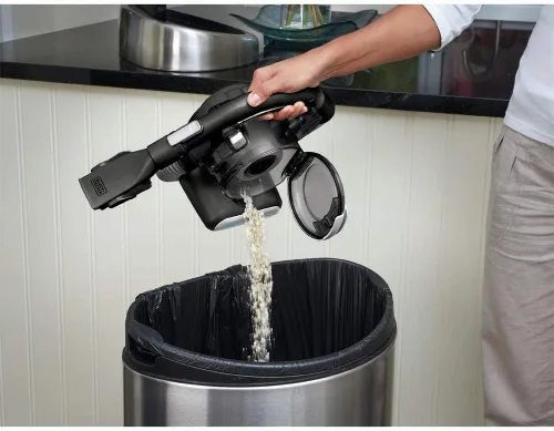 Miniatura 8 de BLACK+DECKER, BDH2020FLFH MAX, aspiradora flexible de litio de 20 V, con palo para aspirar y cabezal para piso y cepillo para polvo y pelo