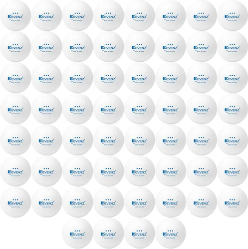 KEVENZ Pelotas de ping-pong de 3 estrellas, pelotas de tenis de mesa avanzadas de 1.57 pulgadas (40+mm), pelotas de ping-pong para exteriores e